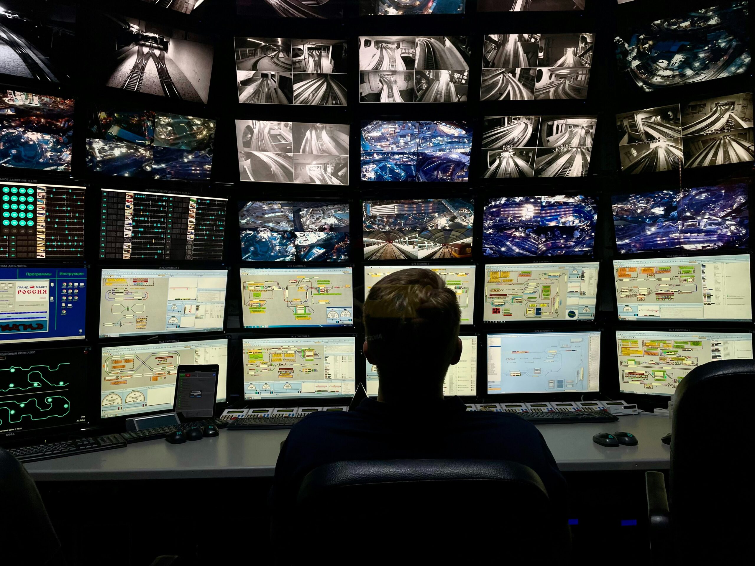 Components of a CCTV System: monitors